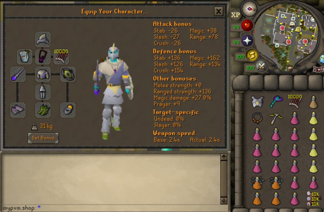 Main Account Armadyl crossbow